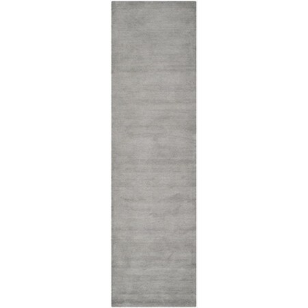 Safavieh 2 ft. - 3 in. x 8 ft. Runner- Shag Himalaya Grey Hand Loomed Rug HIM610K-28